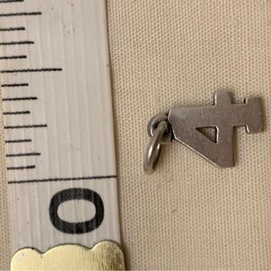 James Avery Silver number 4 Charm Bracelet